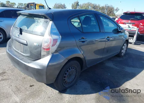 2013 Toyota Prius C Two from USA, damaged, VIN JTDKDTB3XD1054959
